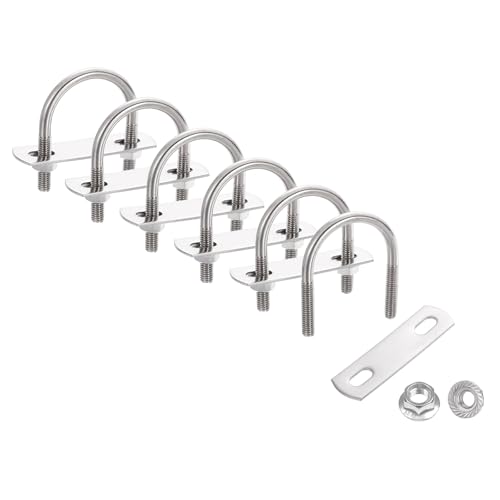 uxcell 6Zbg 1-5/16C` Ci[ChEhU{g 2-1/8C` 304XeXX`[ U{g tWZpibgt g[[pt[v[g ԗp (33mm x 53.7mm)