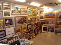 小澤勇寿朗 油絵 F20号キャンバス、木枠 パリの街　サイン入り真作 絵画 油絵 小澤勇寿郎 作 パリの街・ムフタール 6号サイズ