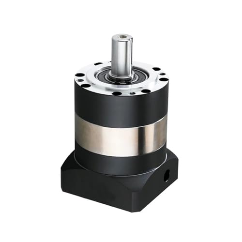 Planetary Reducer 3~100:1 Ratio Round 80mm Output Flange Motor Gearbox Planetary Reducer 19mm Input 7 Arcmin for 400w 600w 730w 80mm Servo Motor(Ratio100)