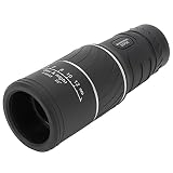 monocular 16x52 bushnell Empuñadura antideslizante: Protección externa duradera de la mano, con revestimiento antivaho y elementos ópticos sellados con junta tórica para evitar que la humedad, el polvo y los escombros cubran la lente, manteniendo el telescopio limpio en todo momento, proporcionándole un Experiencia de vista fantástica todo el día.
