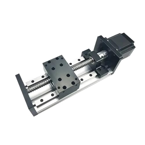 XCfBOe[uXe[Wړ100`800mm MGR12 12mmjA[ SFU1204 /1605/1610 {[˂jAAN`G[^ohLbg Nema23p(Option 1,Effective Stroke 200)