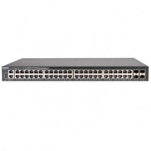 Image of RUCKUS ICX8200-48ZP2-E2 Managed Switch, 32x Gigabit PoE+ and 16x 2.5G Multigigabit PoE++, 4x 25GbE SFP28 Uplinks, 1480W Power Budget, Dual Hot-Swap PSU - Stackable Enterprise Switch - ICX8200-48ZP2-E2