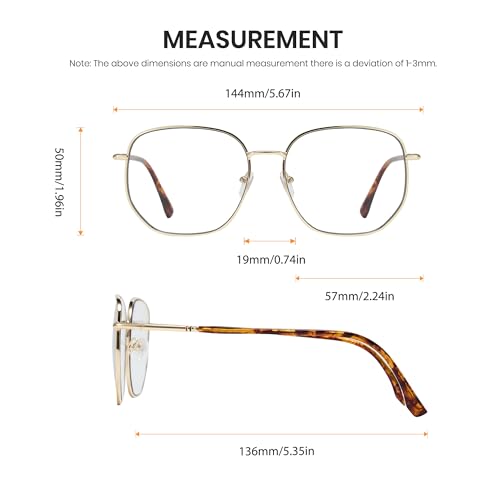 Image of Cyxus Photochromic Blue Light Glasses for Men Women Computer Glasses UV Protection Glasses 8261