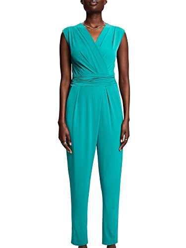 ESPRIT Collection Women's Jumpsuit , MODERN, EMERALD GREEN, L