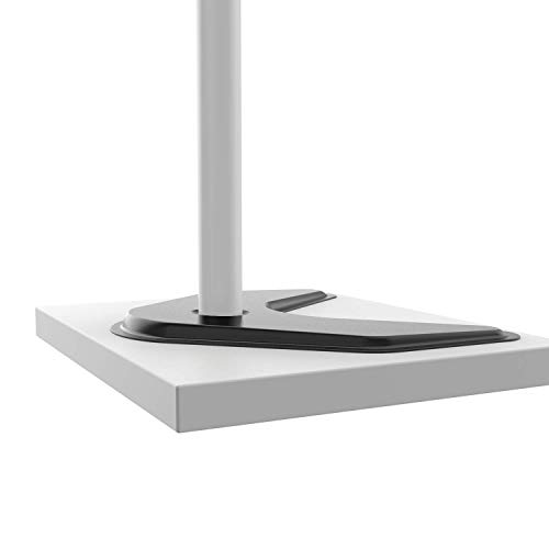 WALI Monitor Mount Free Standing Large V-Shape Base for Monitor Mounting System (MFB), Black