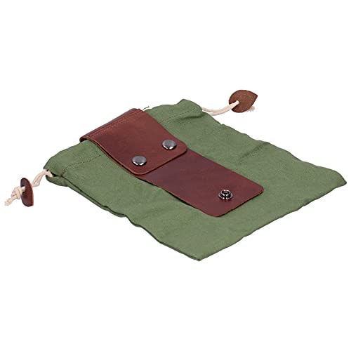 RiToEasysports Foraging Bag Outdoor,Portable Canvas Camping Belt Pouch Waist Hanging Mushroom Foraging Bag for Travel Camping
