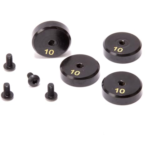 Schumacher Racing Products Ltd U8774 Brass Circular Weight 10g (pk4)