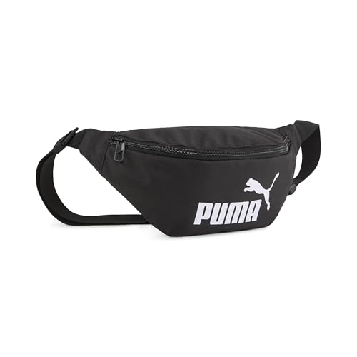 PUMA Unisex-Kinder Phase Waist Bag Hüfttaschen, Black, OSFA
