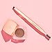 tarte big ego fill service brow brush & spoolie – Angled Brow Brush for Easy Eyebrow Shaping & Filling, Dual-Ended Makeup Tool for Defined Brows, Vegan & Cruelty-Free