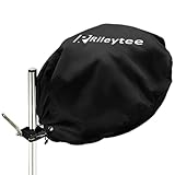 Boat Grill Cover,Outdoor 600D Heavy Duty Waterproof Anti-UV Grill Cover for Magma Party Size Marine Kettle Gas Grill A10-215,Marine Kettle A10-217-3,Marine Kettle Charcoal Grill A10-114,Black