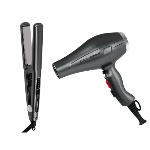 Kit Lizze Extreme Chapinha Slim 250°C + Secador de Cabelos Profissional 2400W 220V