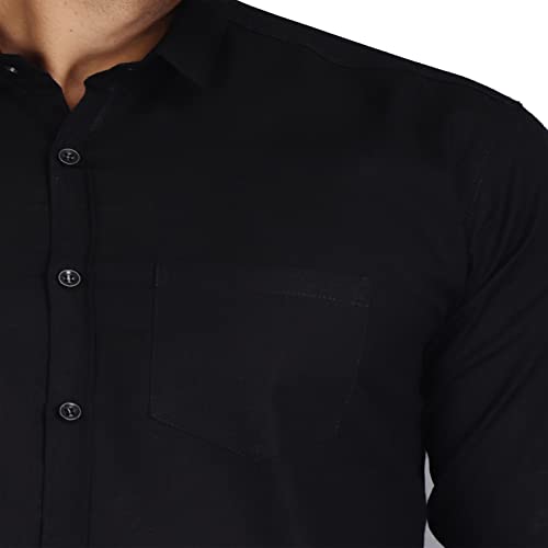 Image of Man Slim Fit Cotton Casual Shirt