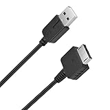 Auhsuxo 3.3FT/1M PS Vita Charger Cable &USB Data Cord, Compatible for Sony Vita 1000 PSV Charger Cable，Black