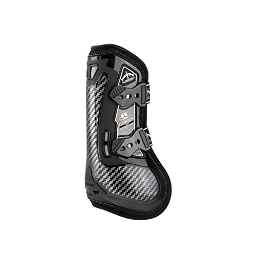 Veredus Polainas Absolute Carbon Gel delantero, talla: M, color: negro Cover