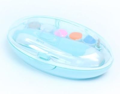 Miniatura 6 de funciona con pilas bebé Lima de uñas herramientas, Eléctrico Seguro Nail Clipper Trimmer Set para recién nacido bebé los dedos de los pies y las