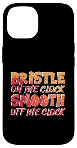 BRISTLE ON THE CLOCK SMOOTH OFF THE CLOCK �X�}�z�P�[�X iPhone 14 �p
