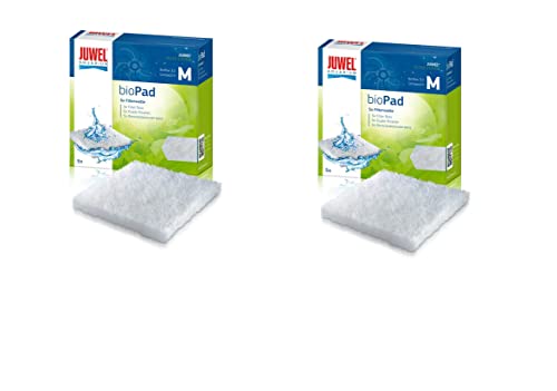 Juwel BioPad Compact/H M Bioflow 3.0 Filterwatte, Originalprodukt, 2 Packungen mit je 5 Stück