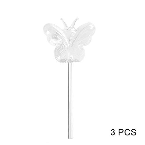 Bendicx Glass Self Watering Globe, Home Garden Plant Flower Automatic Water Bulb Device, Animal Shape