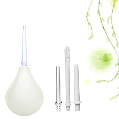 HEALLILY Bulbo de Enema Kit de Ducha Anal Kit Ducha Irrigador de Abastecimento Sexual Limpeza Sexual