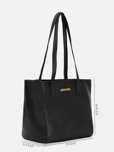 Image of Bagsy Malone Stylish Tote Bag (Black)