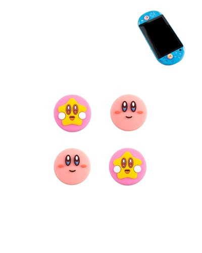 Lot de 4 capuchons de joystick en silicone pour PSV 1000/PSV 2000/PS Vita, yystao - Pièces de rechange compatibles avec PS Vita