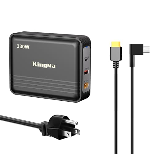330W 20V/16.5A Laptop Charger Replacement for Razer Blade 18 (RTX 4060/4070),Multi Port PD 3.0 Fast Charging Adapter,XT60 Port,Compatible with Razer Blade 14/15/16/17, for Gaming&Engineering Laptop