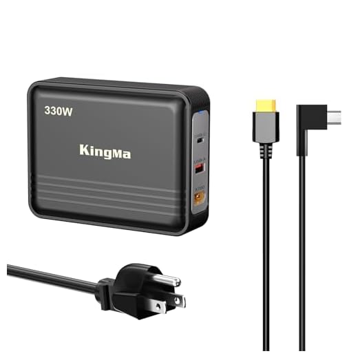 330W 20V/16.5A Laptop Charger Replacement for Razer Blade 18 (RTX 4060/4070),Multi Port PD 3.0 Fast Charging Adapter,XT60 Port,Compatible with Razer Blade 14/15/16/17, for Gaming&Engineering Laptop