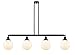 Innovations Lighting 214-BK-G201-8 Large Beacon 3 Light Island Light, Matte Black