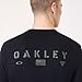 Oakley Mens Standard Issue Foundation Tee, Blackout, Medium