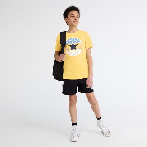 Image of Converse Boy's Colorblock Chuck Patch Logo T-Shirt