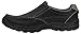 Skechers USA Men's Braver Rayland Slip-On Loafer,Black Leather,7 M US