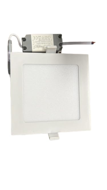 Aristo Surface Panels Eco Plus Led Slim Panel Light | Household Dimmable LED Recessed Ceiling Panel Light Bulb AC85-265V (Square Shape) (White, 22W)-image-45