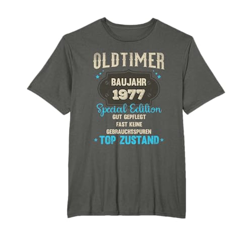 Oldtimer Baujahr 1977 - 48. Geburtstag T-Shirt