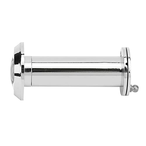 Ymiko Mirilla, Ángulo de visión de 220 grados Anti Robo, Mirilla de seguridad para puerta con cubierta trasera para uso doméstico - Compatible con puertas de madera, fibra de vidrio o metal - Instalación fácil, Bronce (Extendida 16 mm) miniatura 5