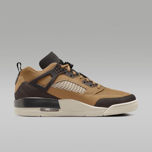 Jordan Spizike Low Men's Shoes (FQ1759-202, Flax/Black/Sanddrift/Baroque Brown) Size 83