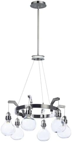 Maxim Kinetic-36W 6 LED Pendant-30.5 Inches Wide by 34 inches high