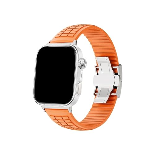 [PLYYQZM] �V���R���X�g���b�v,�ɍ��� Hua wei Watch Fit 5 Pro Fit5 Fit4Pro Fit4 Fit3 �X�|�[�c�ʋC�������R���A�u���X���b�g�ɓK�p(Orange,For Fit 5 Pro)