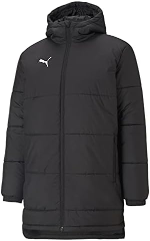 PUMA Men's Bench Jacket, Black/White, XXL | Amazon.com.br