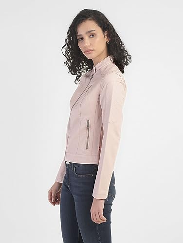Image of Levi's Women's Polyester Solid Standard Length A-Line Coat