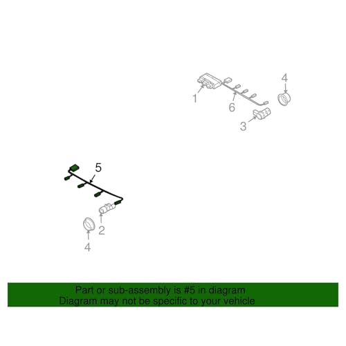 Câble LiDAR faisceau pare-chocs avant E60 520i 535i compatible OEM