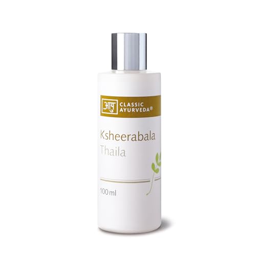 Classic Ayurveda - Ksheerabala Thaila - Körper- & Kopf-Massageöl - 100 ml - Beruhigendes* und nährendes* ayurvedisches Öl