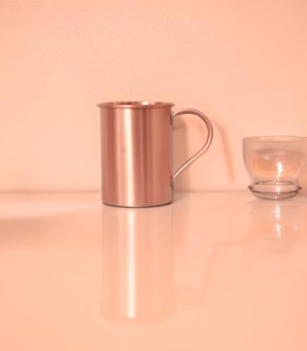 Orrizen Vintage Mule Copper Beer Mug Copper Crafted S/2 handcrafted from 100% pure copper, featuring a stunning serving the classic Moscow Mule Mug