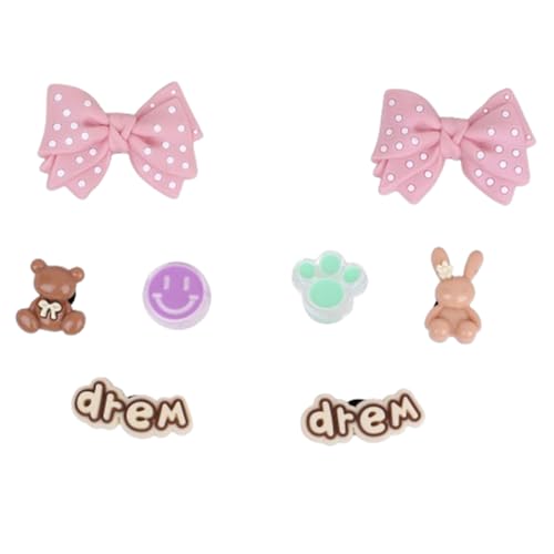 Image of CASSIEY Polyvinyl Chloride Shoe Charms Clog Different Characters Used To Decorate Clogs Shoes For Rounded Holes Charms For Shoes