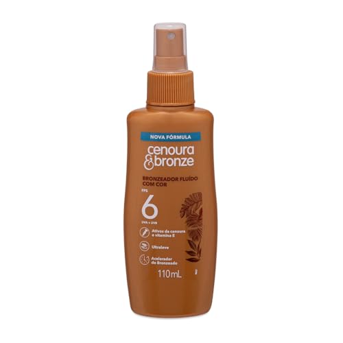 Bronzeador Fluído com Cor FPS 6 Cenoura & Bronze 110ml
