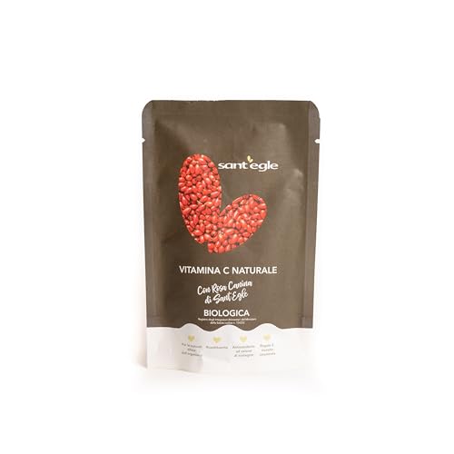 Sant'Egle Vitamina C Biologica con Rosa Canina in Capsule, 90 cps