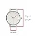 Leather wide cuff band 18mm 20mm 22mm Compatible with Samsung Galaxy Watch Classic Active Gear and other Smart watches with a classic lug, Handmade UA 2240st