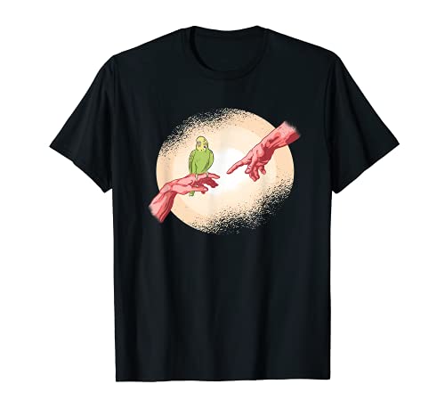 Chemise Budgie - Cadeau Perruche Vert Jaune T-Shirt
