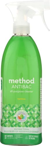Method Antibacterial All-Purpose Cleaner Spray Bamboo Kills 99.9% of Household Germs 28 Fl Oz