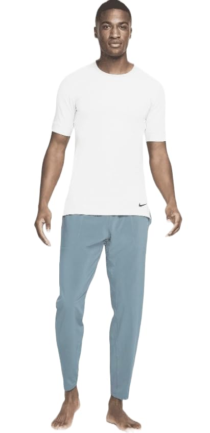 Amazon.com: Nike Dri-FIT Flex Men's Yoga Pants, Light Blue, US 3XL