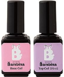 Amazon 期間限定 プレスト バンビーナ Presto Bambina ベースジェル トップジェル さらっとタイプ セット Presto Bambina ジェルネイル 通販